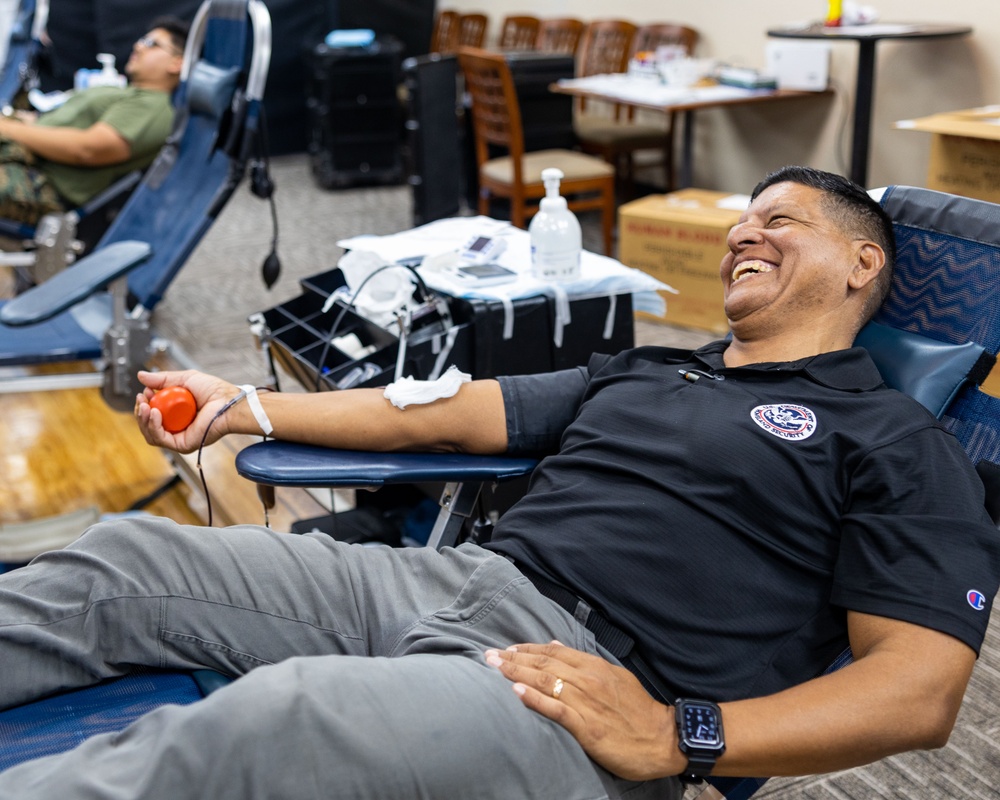 Task Force 76/3 Donates Blood in Support of the Valkyrie Fresh Whole Blood Transfusion Program