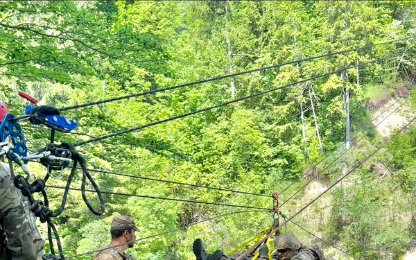 1-157th Mountain Infantry Battalion work alongside NATO partners