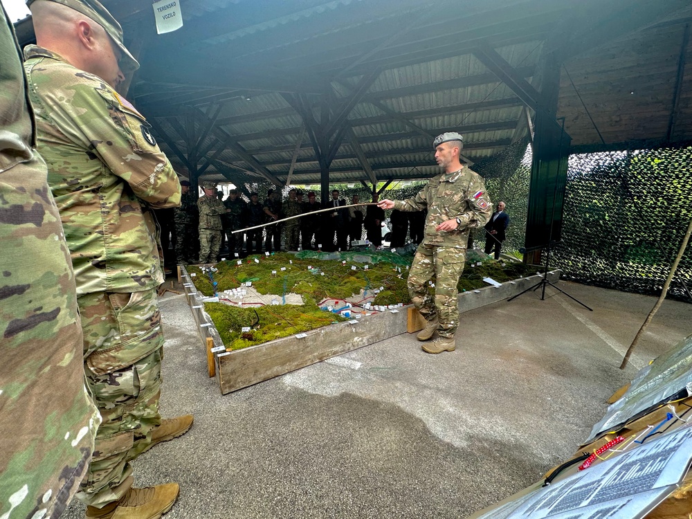 1-157th Mountain Infantry Battalion work alongside NATO partners