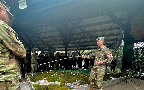 1-157th Mountain Infantry Battalion work alongside NATO partners