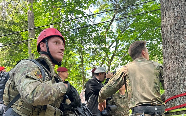 1-157th Mountain Infantry Battalion work alongside NATO partners