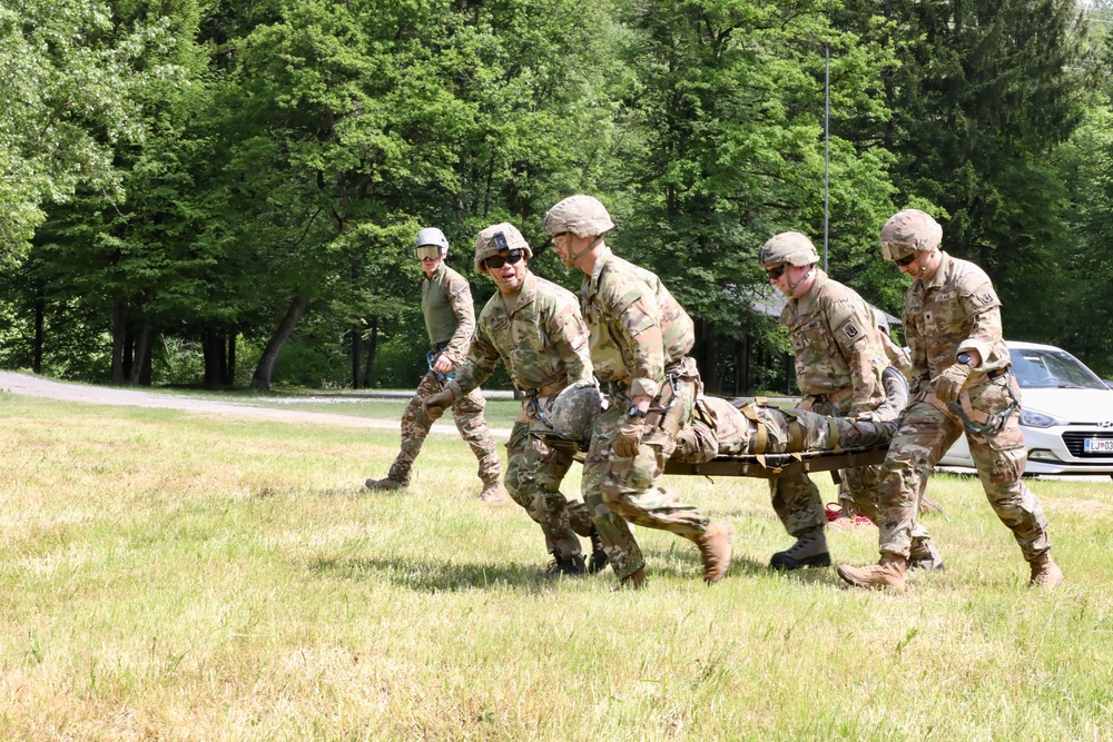 1-157th Mountain Infantry Battalion work alongside NATO partners