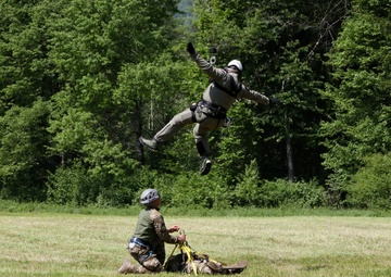 1-157th Mountain Infantry Battalion work alongside NATO partners