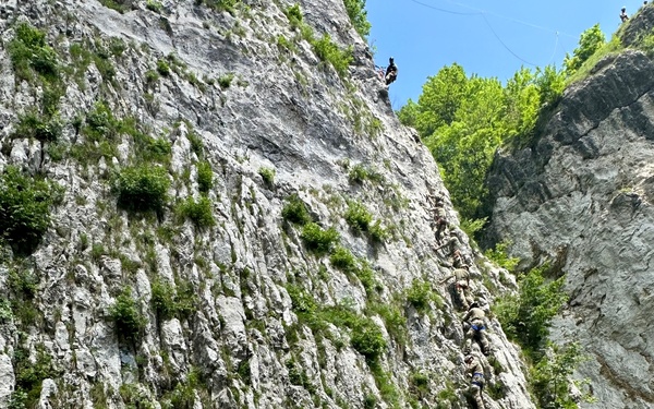 1-157th Mountain Infantry Battalion work alongside NATO partners