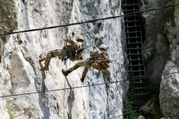 1-157th Mountain Infantry Battalion work alongside NATO partners