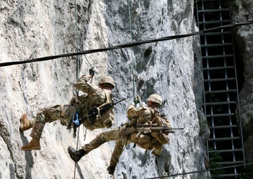 1-157th Mountain Infantry Battalion work alongside NATO partners