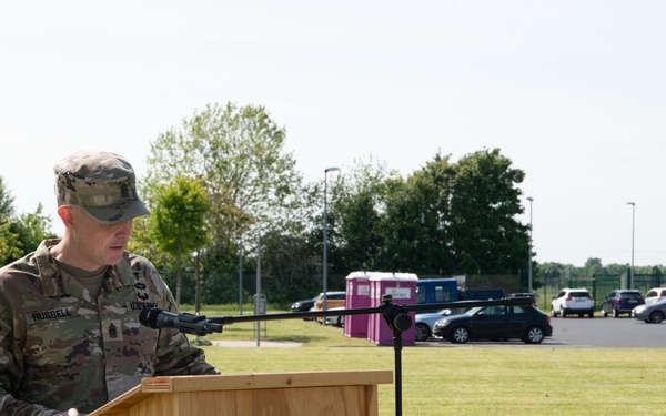 Garrison bids farewell at change of responsibility ceremony