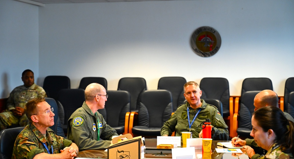 Brig Gen Holger &quot;HAWK&quot; Neumann Visits UAWC