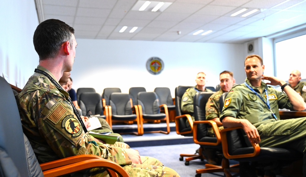 UAWC Briefs Brig Gen Holger &quot;HAWK&quot; Neumann, Deputy Chief of Staff for Future Development, Plans, and Policy, Kommando Luftwaffe