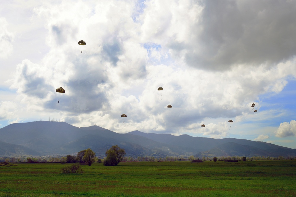 SETAF-AF and Folgore Brigade - combined airborn operation