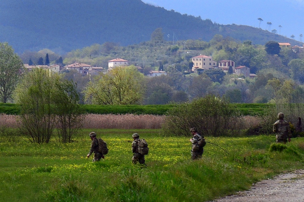 SETAF-AF and Folgore Brigade - combined airborn operation