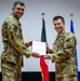 387 AES Change of Command