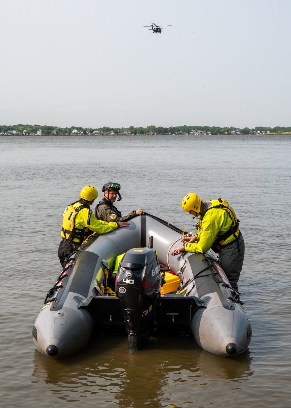 The 29th Combat Aviation Brigade conducts training with the Maryland HART team