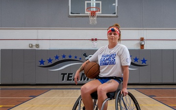 Wounded Warrior Staff Sgt. Carly James