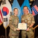 United Nations Command Recognizes Future Operations Training Chief