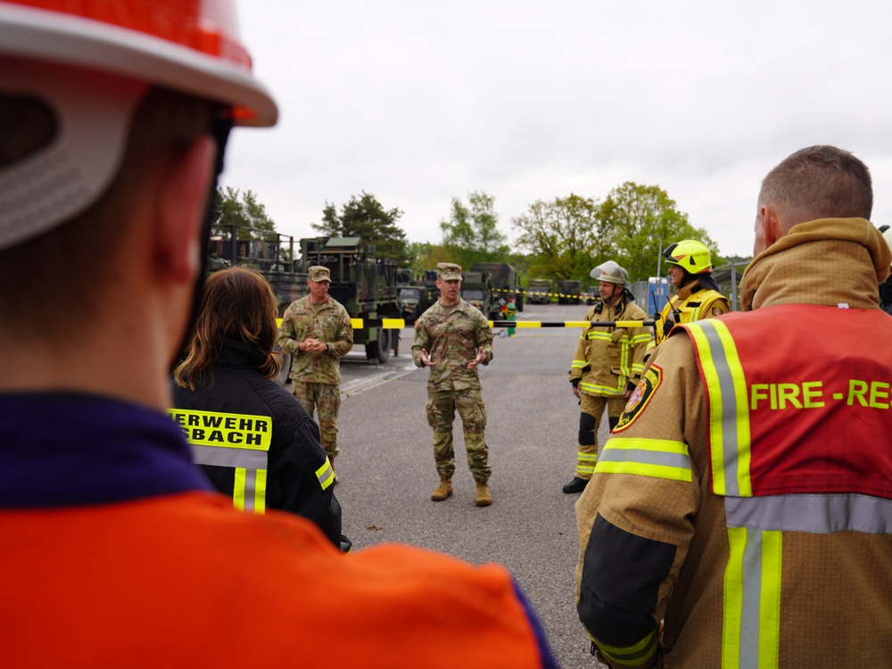 USAG Ansbach Conducts Integrated Protection Exercise Invicta