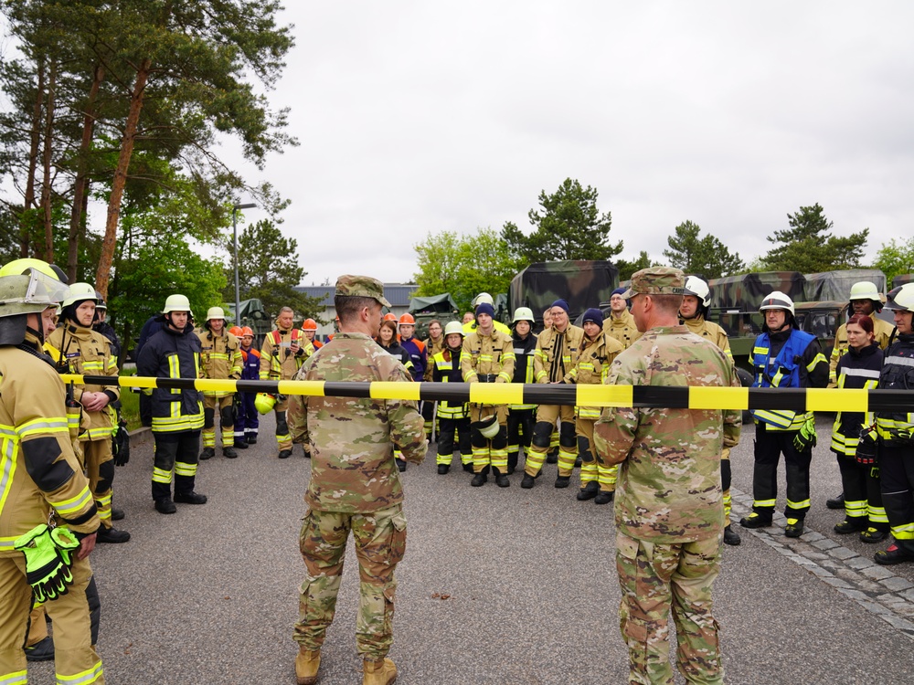 USAG Ansbach Conducts Integrated Protection Exercise Invicta