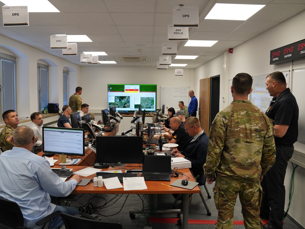 USAG Ansbach Conducts Integrated Protection Exercise Invicta