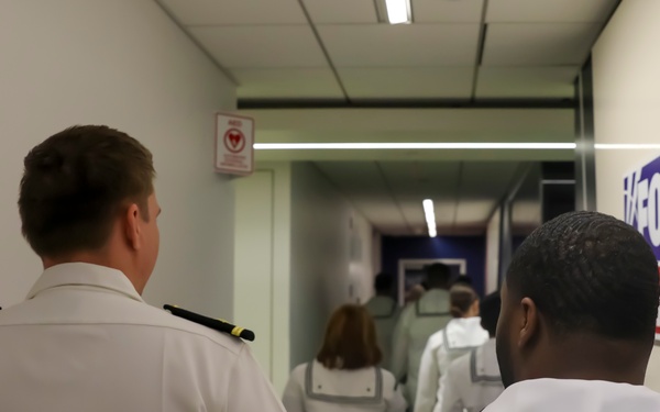 Sailors Tour Fox News Media