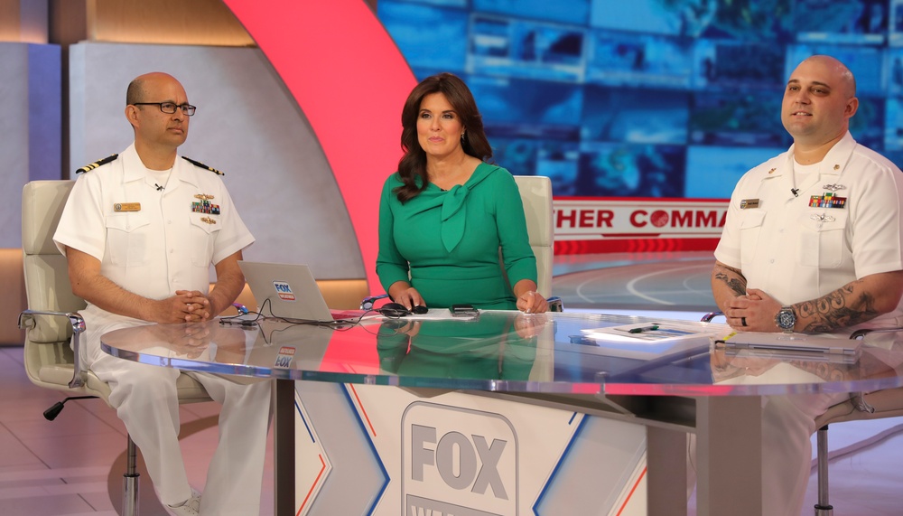 Sailors Tour Fox News Media