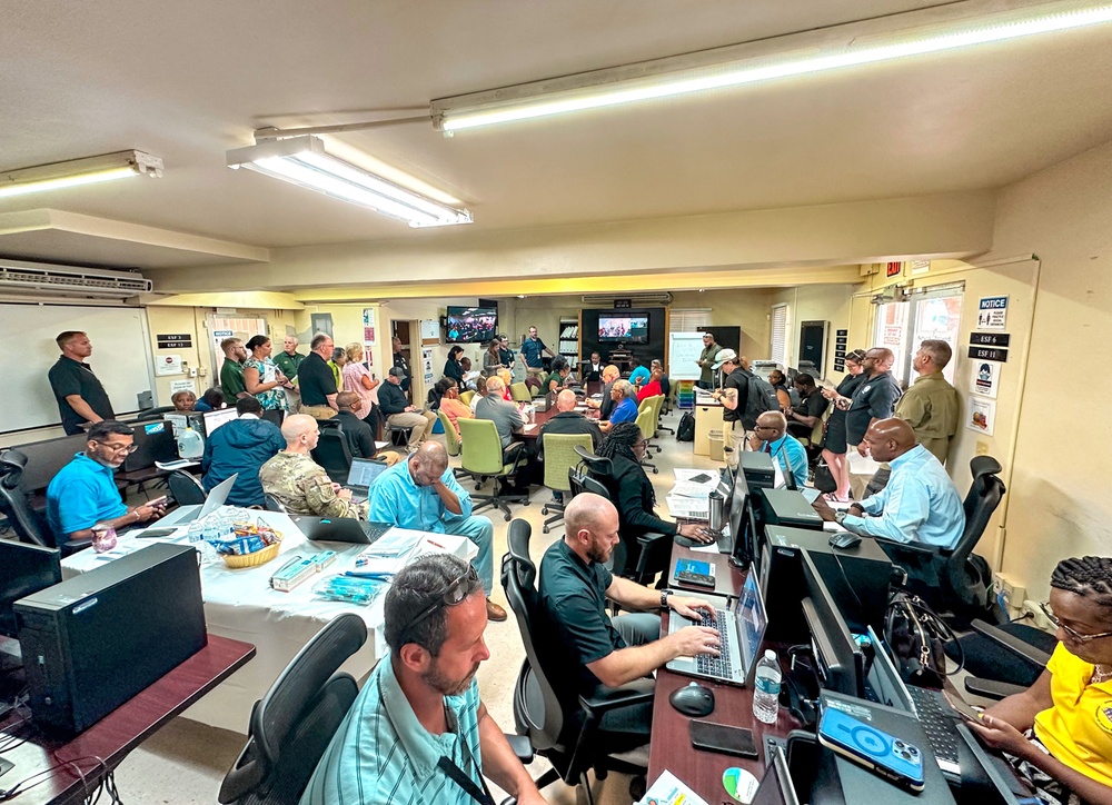 FEMA, Federal, Territorial Partners Gather for Hurricane Capstone Exercise in the U.S. Virgin Islands