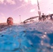 Servicemembers participate in Marine Corps Instructor of Water Survival course