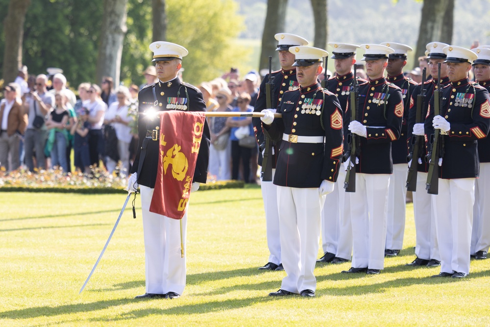 2nd Bn., 5th Marines participates in the 105th Anniversary of the Battle of Belleau Wood