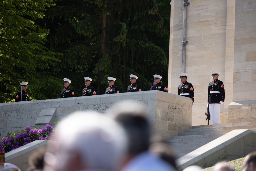 2nd Bn., 5th Marines participates in the 105th Anniversary of the Battle of Belleau Wood