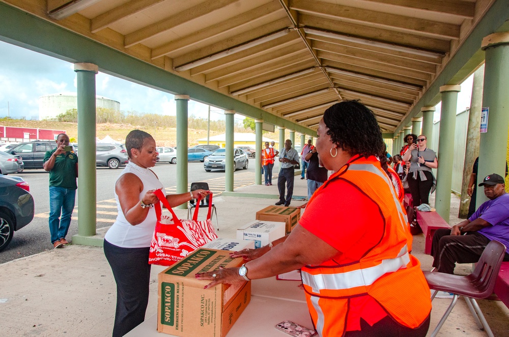 Virgin Islands Department of Human Services Leads Point of Distribution Drill on St. Croix