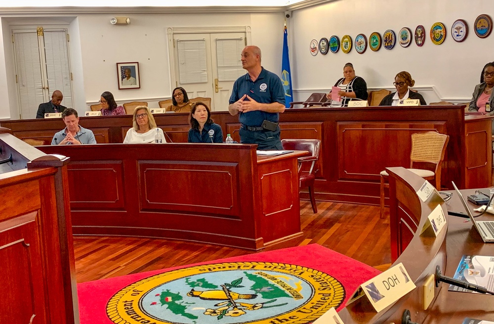 FEMA Region 2 Deputy Regional Administrator Attends Governor's Hurricane Season Preparedness Brief on St. Croix