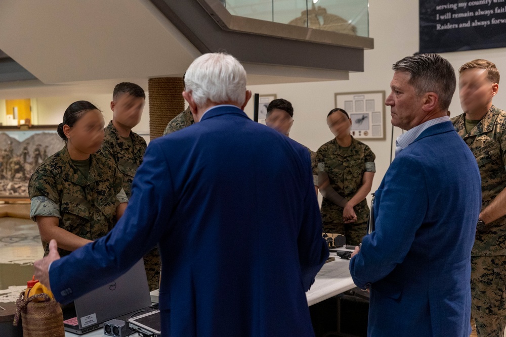 Congressional Delegation visits Marine Forces Special Operations Command