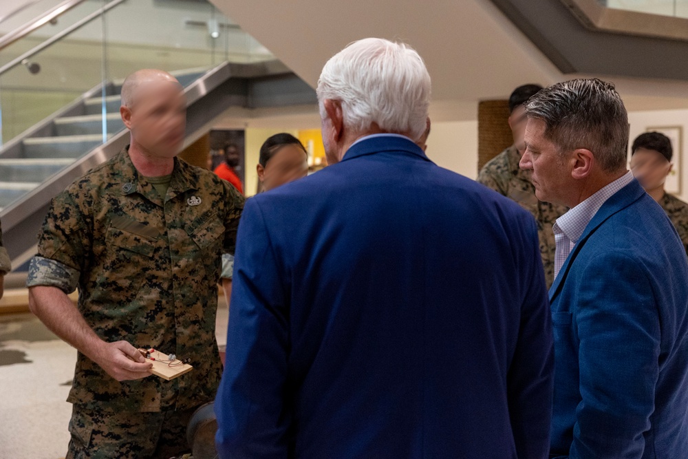 Congressional Delegation visits Marine Forces Special Operations Command