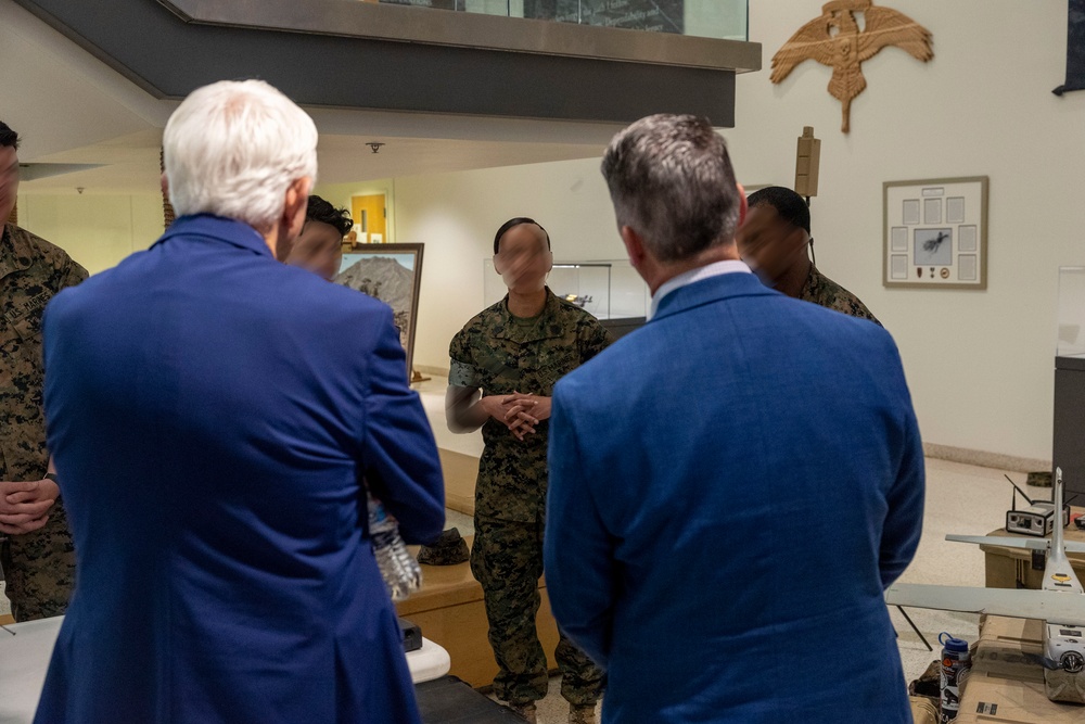 Congressional Delegation visits Marine Forces Special Operations Command