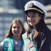 Girl Scouts Tour Wasp During Fleet Week