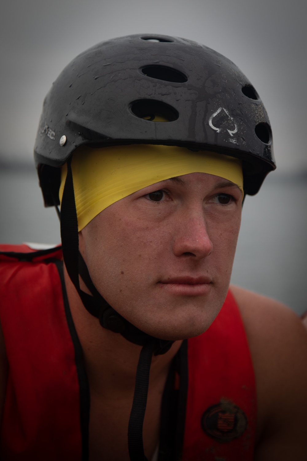 Servicemembers perform simulated rescues in Marine Corps Instructor of Water Survival course