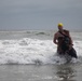 Servicemembers perform simulated rescues in Marine Corps Instructor of Water Survival course