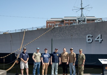 MARMC Machinists Volunteer to Repair Windows aboard USS Wisconsin