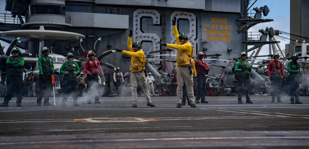 USS Nimitz Conducts Flight Operations