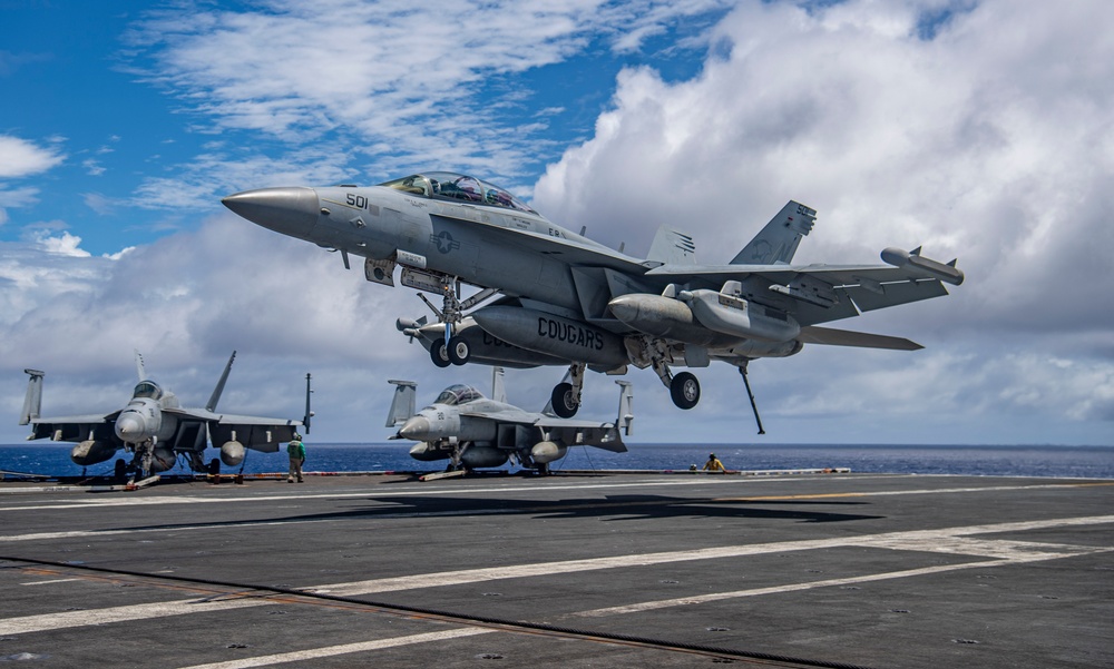 USS Nimitz Conducts Flight Operations