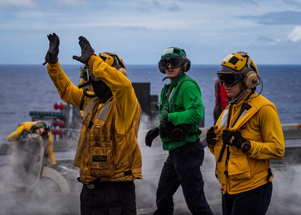 USS Nimitz Conducts Flight Operations