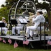 Service members hold sunset ceremony for Memorial Day