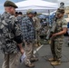 Marines display equipment during Los Angeles Fleet Week