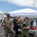 Marines display equipment during Los Angeles Fleet Week