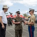 Marines display equipment during Los Angeles Fleet Week