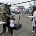 Marines display equipment during Los Angeles Fleet Week