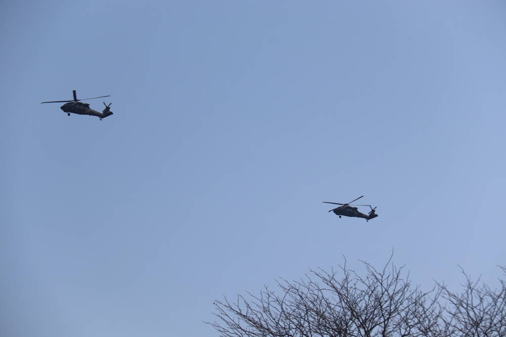 Wisconsin National Guard UH-60 Black Hawk crews hold May 2023 training at Fort McCoy