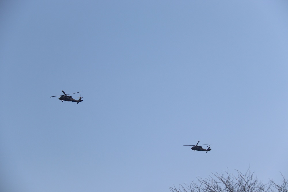 Wisconsin National Guard UH-60 Black Hawk crews hold May 2023 training at Fort McCoy