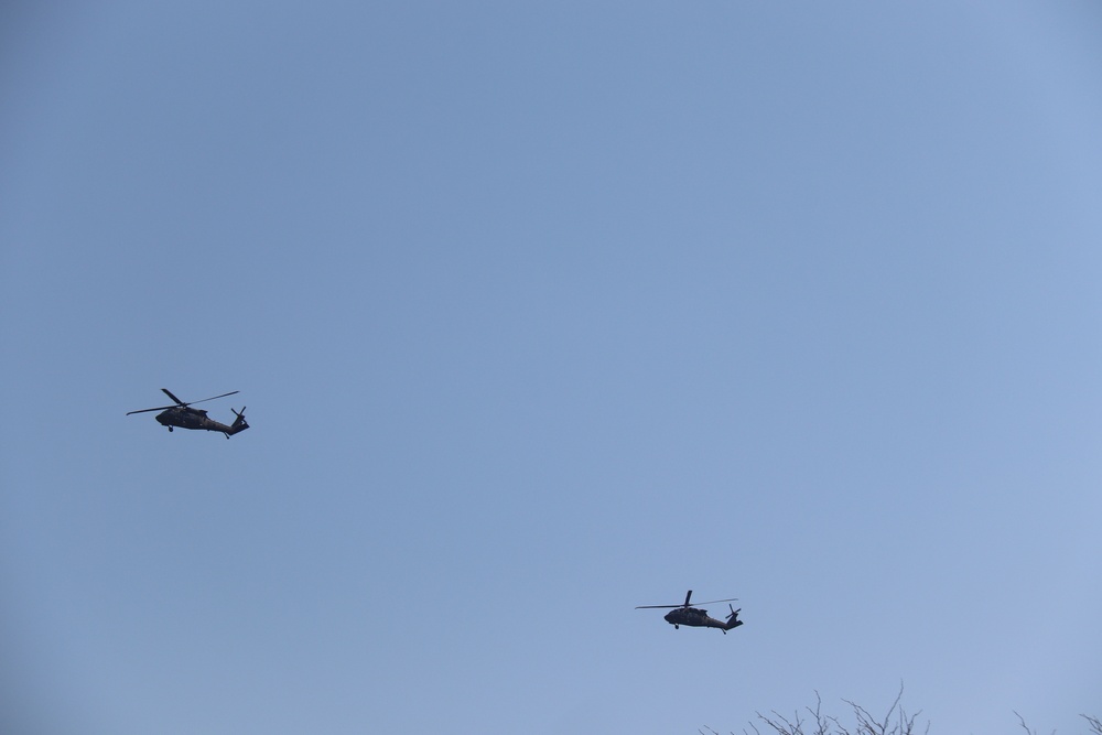 Wisconsin National Guard UH-60 Black Hawk crews hold May 2023 training at Fort McCoy