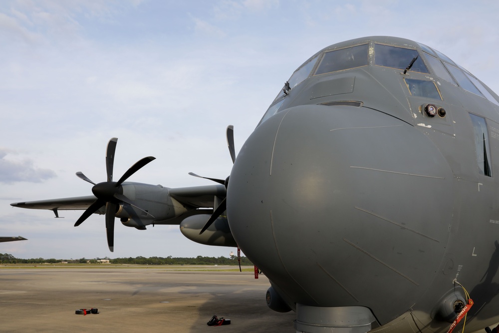 AC-130J Ghostrider Flight to the South