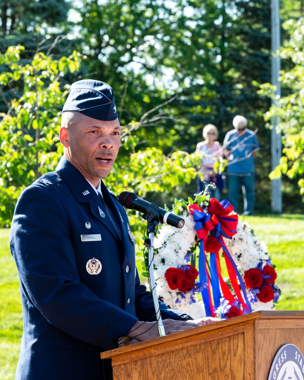 National Space Intelligence Center commander speaks at Memorial Day ceremony